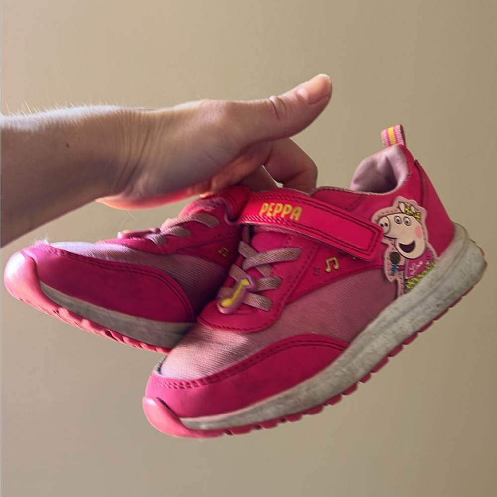 Peppa Pig Kids Fuchsia Sneakers